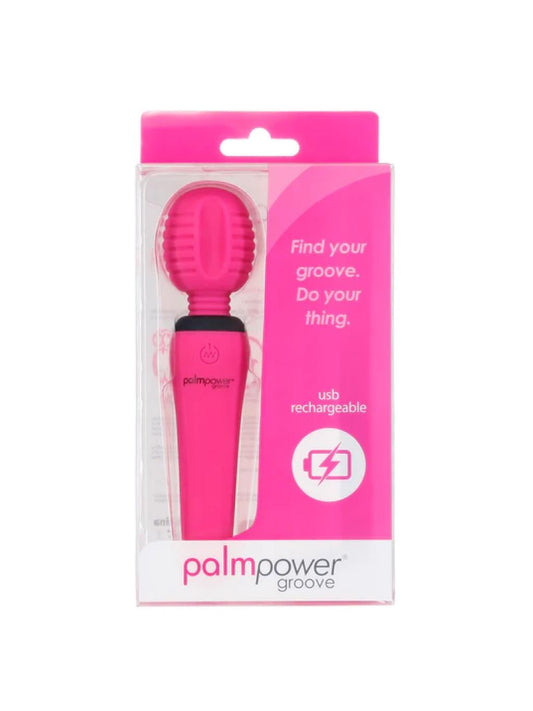 Swan Palm Power Groove Mini Wand - Fuchsia