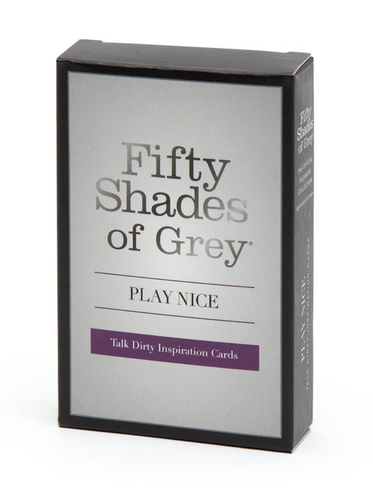 Fifty Shades Play Nice Talk Dirty Card Game