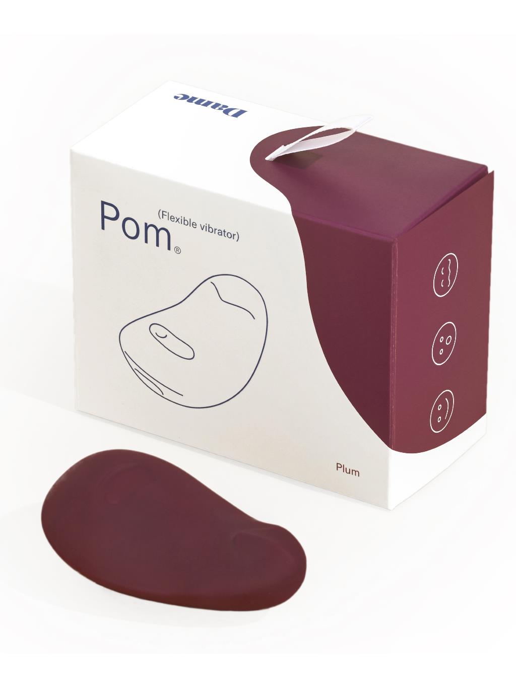 Dame Pom Vibrator Plum