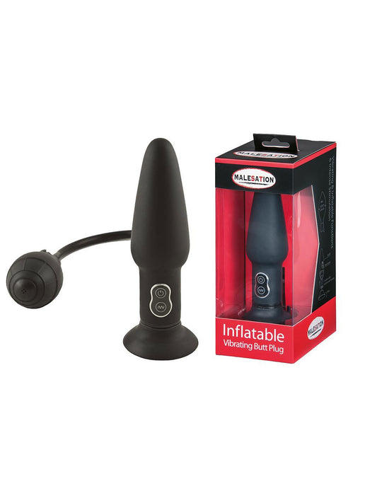 Malesation | Inflatable Butt Plug With Vibrator