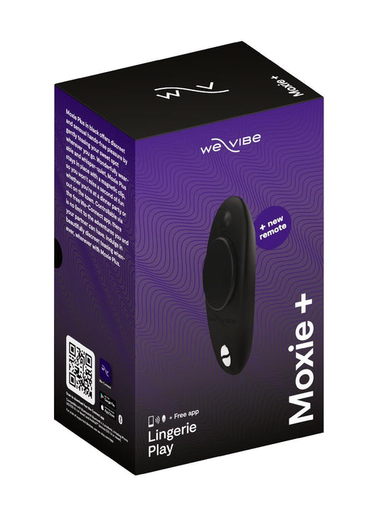 We-Vibe Moxie Plus - Satin Black