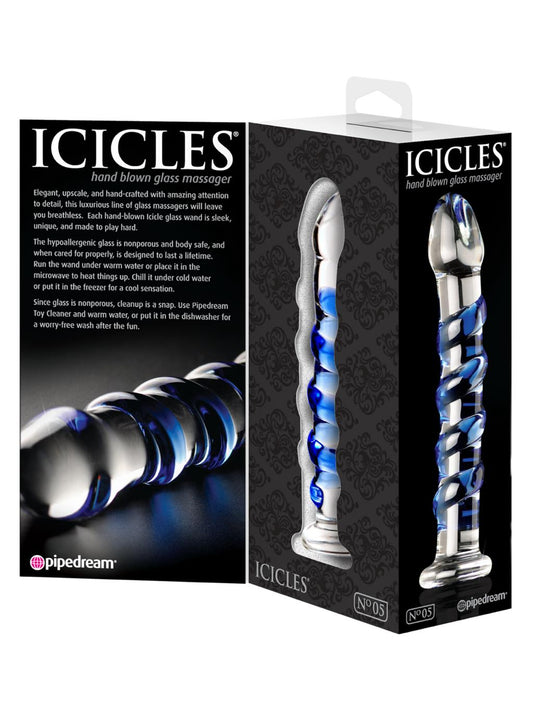 Icicles No. 5 - Blue