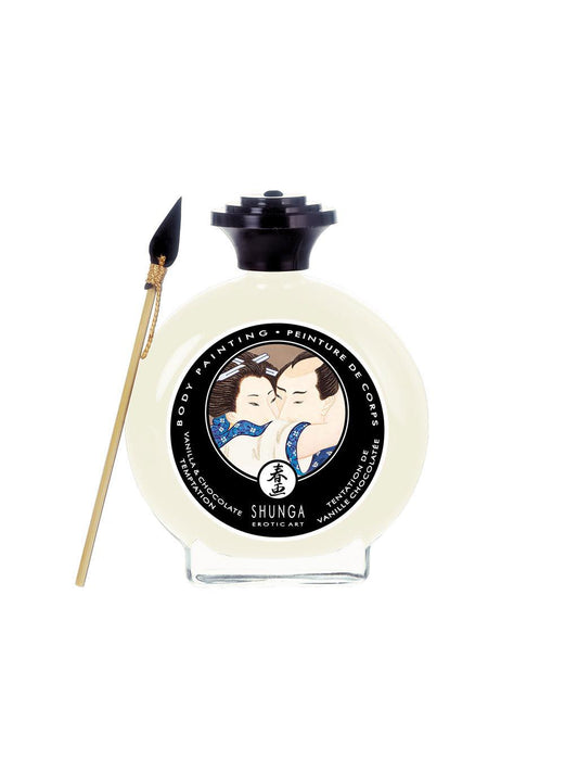 Shunga | Chocolate Body Paint | 100ml : Vanilla Chocolate