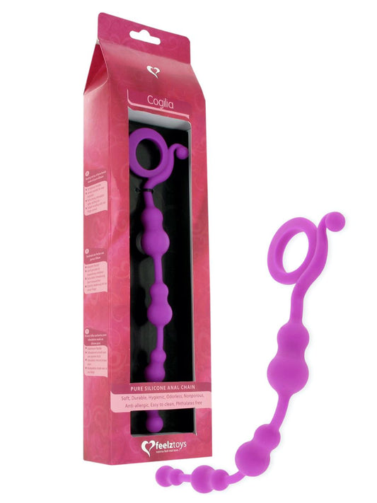 FeelzToys Cogilia Anal Beads - Pink