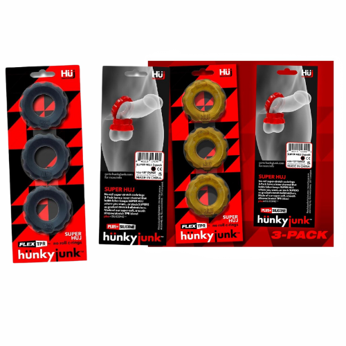 Hunkyjunk Super C-Ring 3-Pack