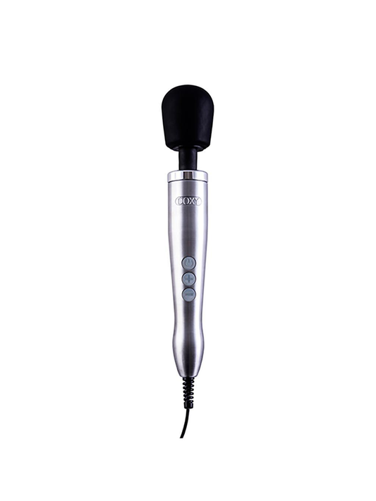 Doxy Cast Massager- Brushed Aluminium