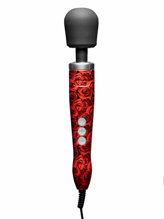 Doxy Cast Massager - Rose Pattern