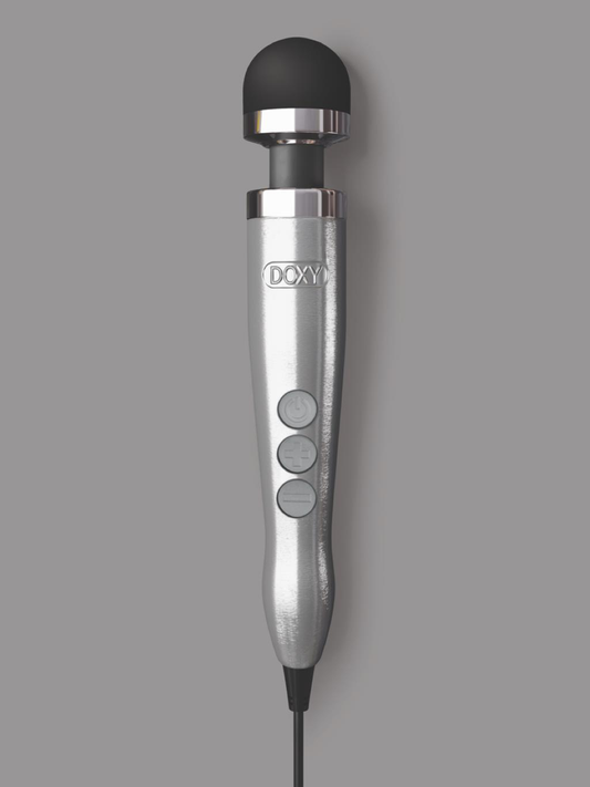 Doxy Number 3 Massager - Brushed Aluminium