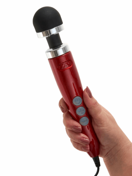 Doxy Number 3 Massager - Candy Red