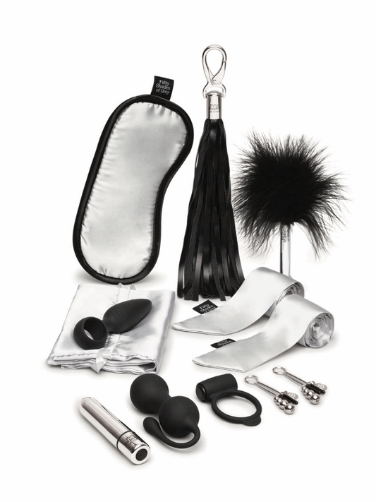 Fifty Shades Pleasure Overload 10 Days Of Play Couples Kit