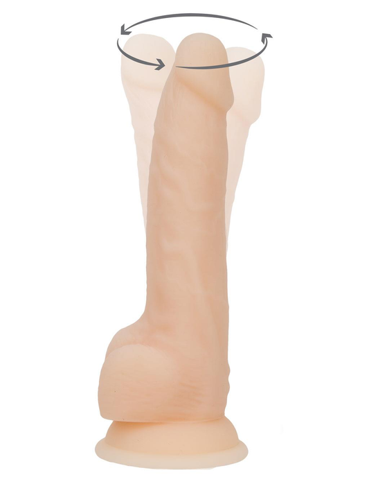 Swan Naked Addiction 8" Rotating Vibrator