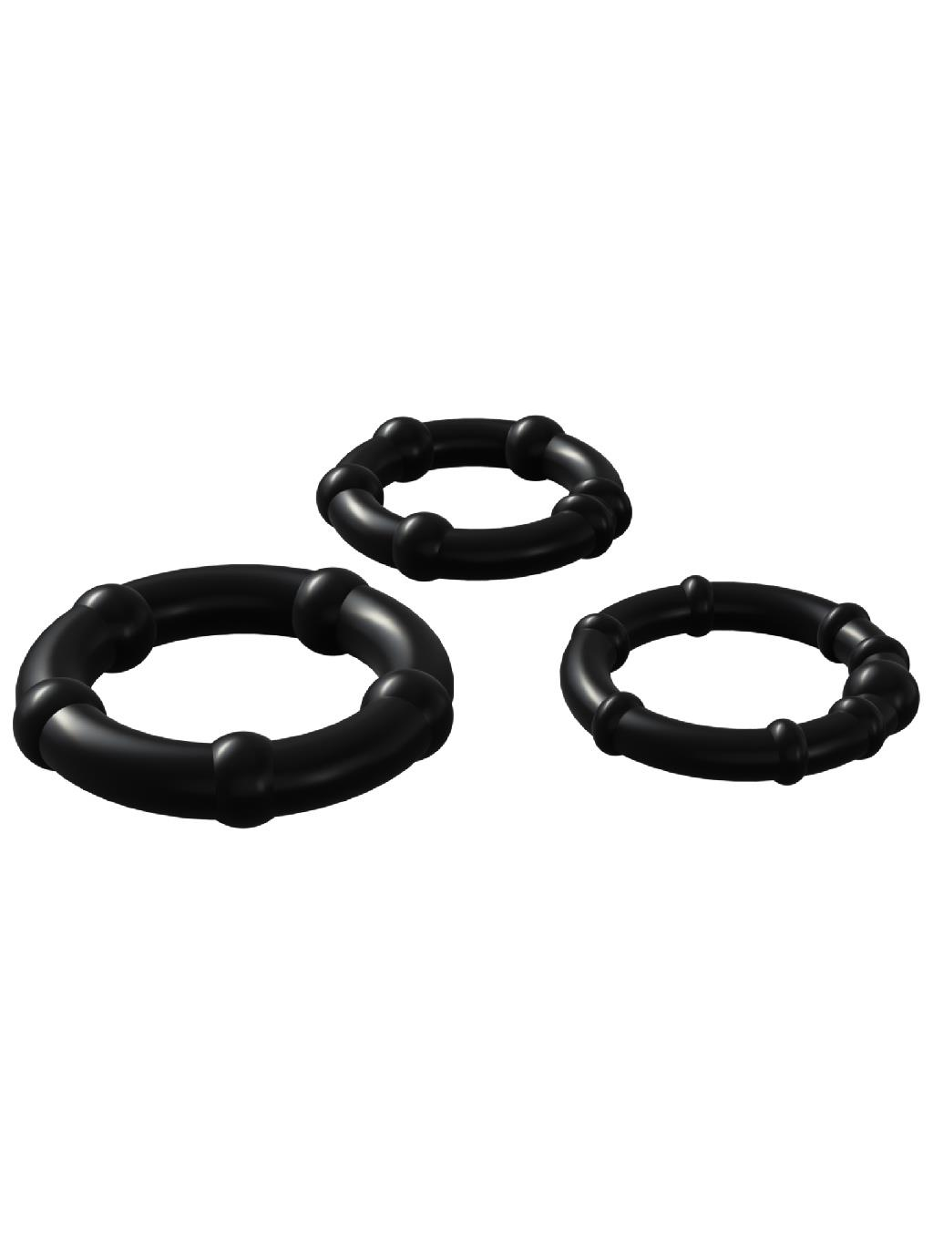 Wooomy Babooom Ring Set - Black