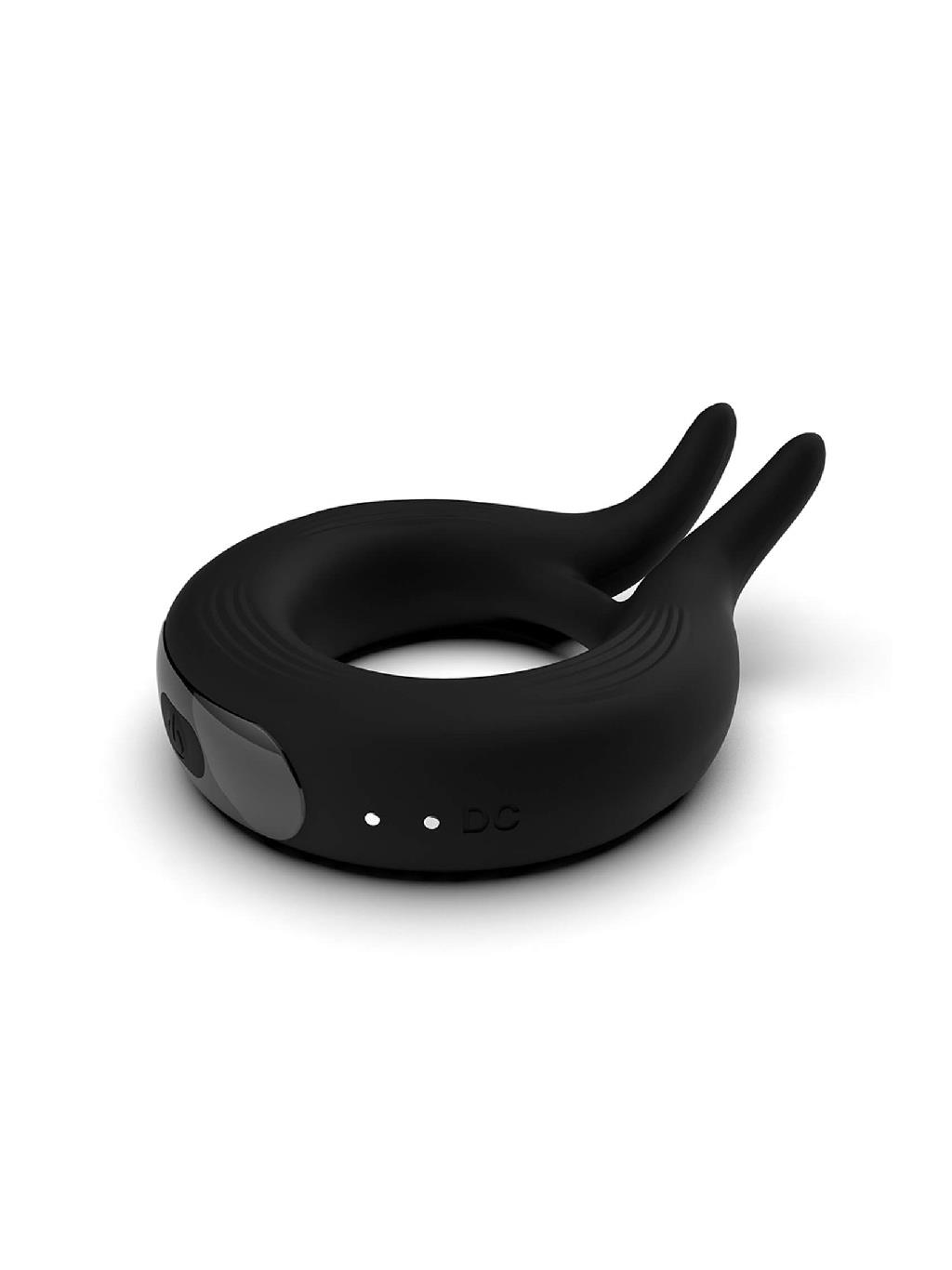 Wooomy Marry Me Rechargeable Vibrating Ring - Black