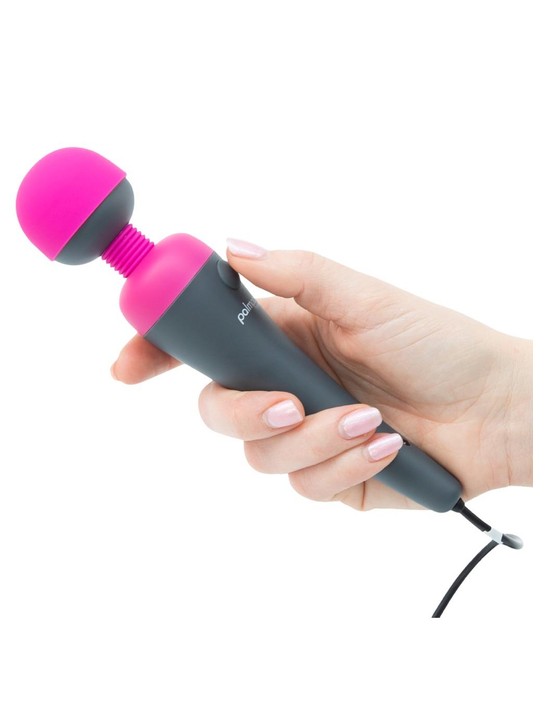 Swan Palm Power Corded Massager - Fuchsia