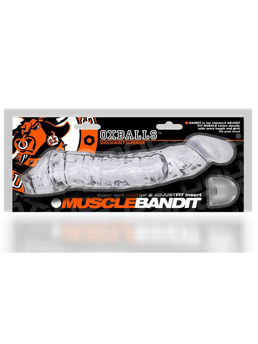 Oxballs Muscle Bandit Sheath - Clear