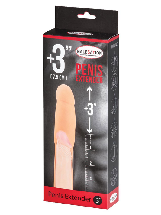 Malesation | Penis Extender Set | 3 Inch