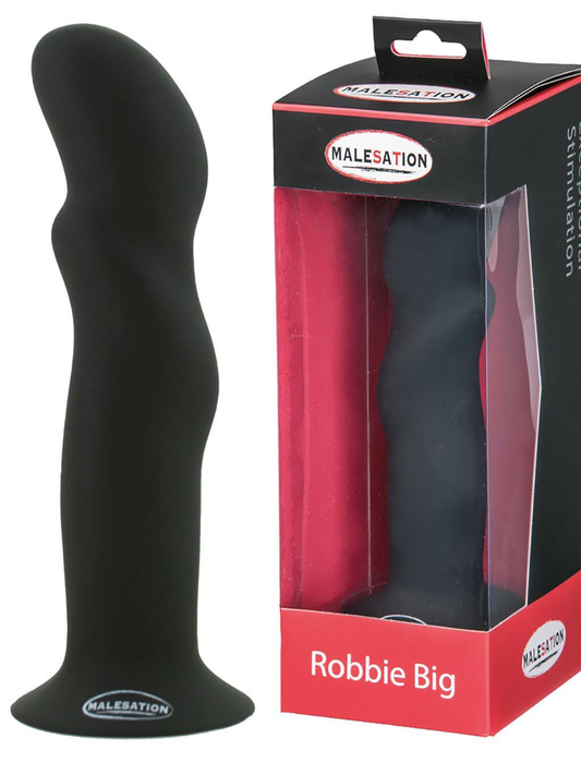 Malesation | Robbie Dildo | Large : Black