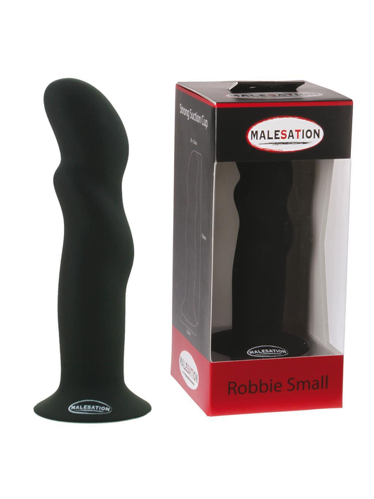 Malesation | Robbie Dildo | Small : Black