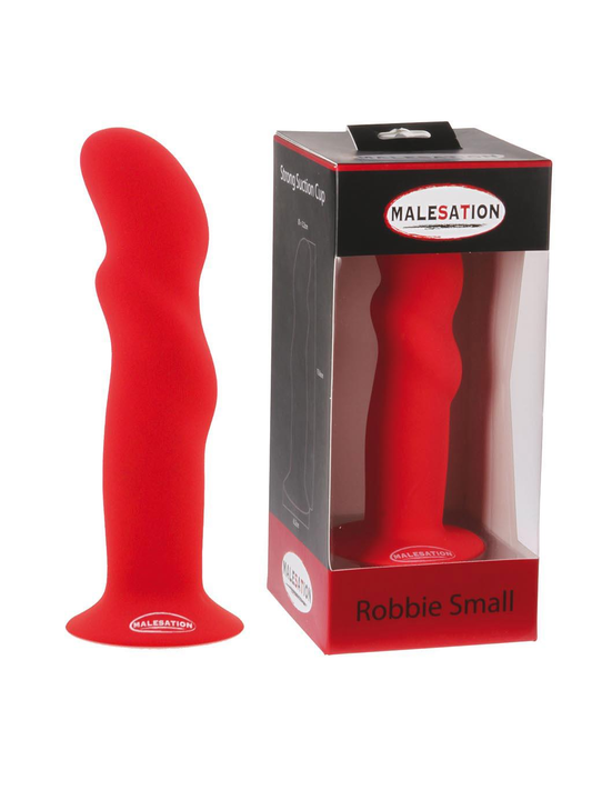 Malesation | Robbie Dildo | Small : Red