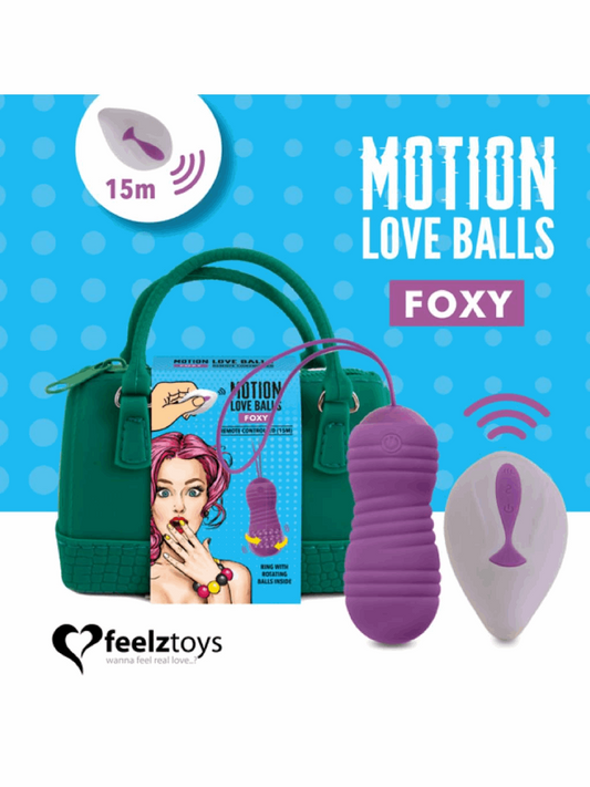 FeelzToys Motion Love Balls Foxy - Purple