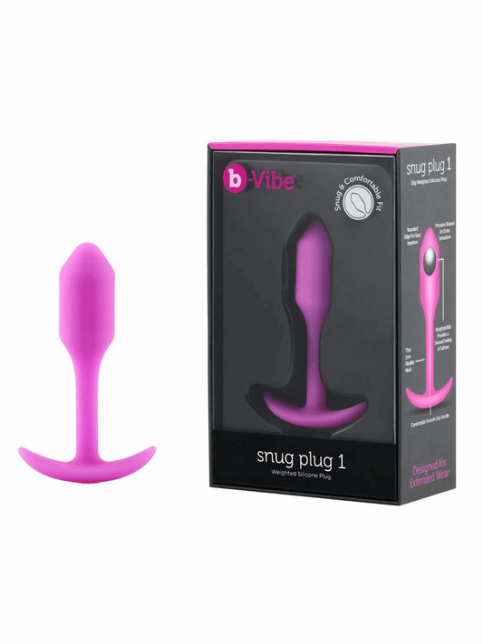 B-Vibe | Snug Plug 1 : Fuchsia