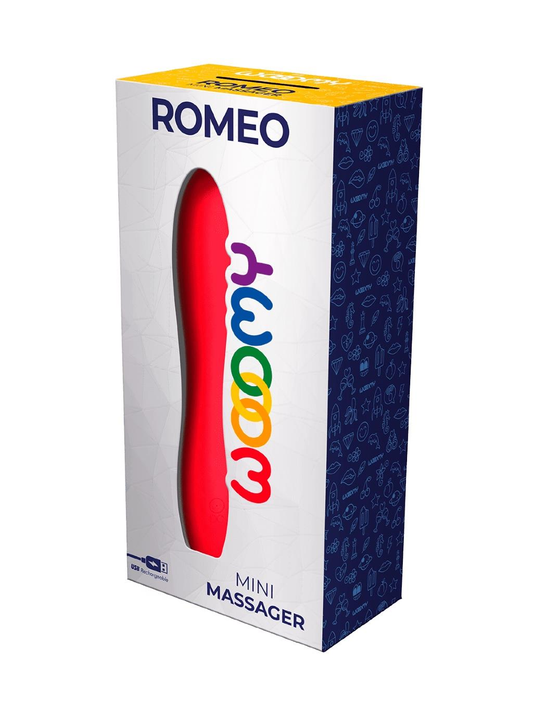 Wooomy Romeo Vibrator - Red