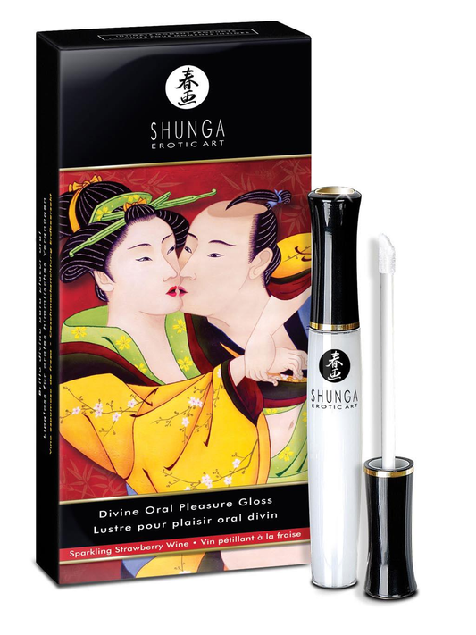 Shunga | Divine Oral Pleasure Gloss : Strawberry Wine