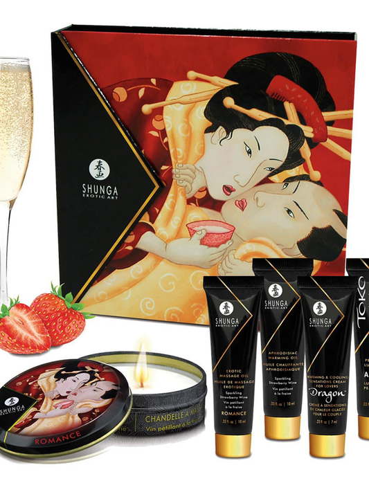 Shunga | Geisha's Secret Collection | Sparkling Strawberry Wine