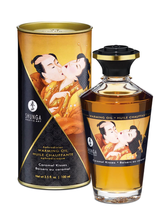 Shunga | Intimate Kisses Oil | 100ml : Caramel Kisses