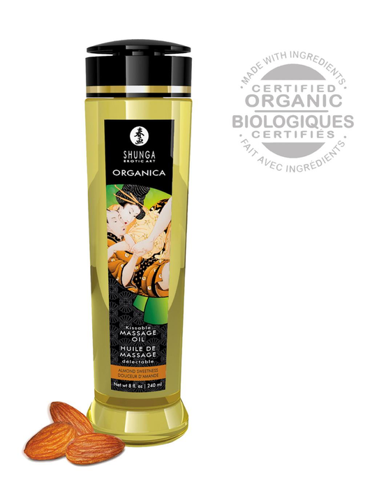 Shunga | Massage Oil Organica | 240ml : Almond Sweetness