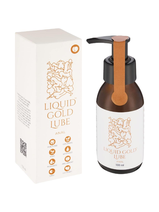 Liquid Gold Lube | Anal Lubricant - 100ml