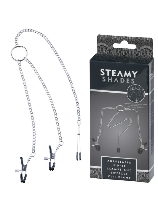 Steamy Shades | Adjustable Nipple Clamps | Clit