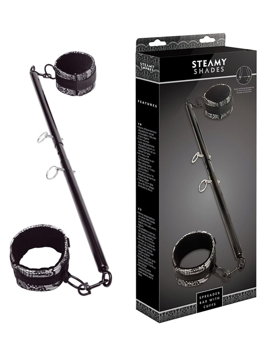 Steamy Shades | Spreader Bar with Cuffs