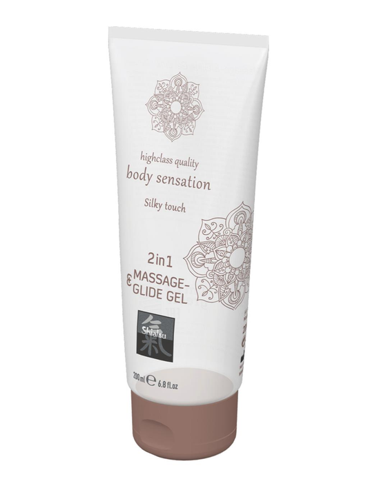 Shiatsu | Massage and Glide Gel 2in1 | 200ml : Silky Touch