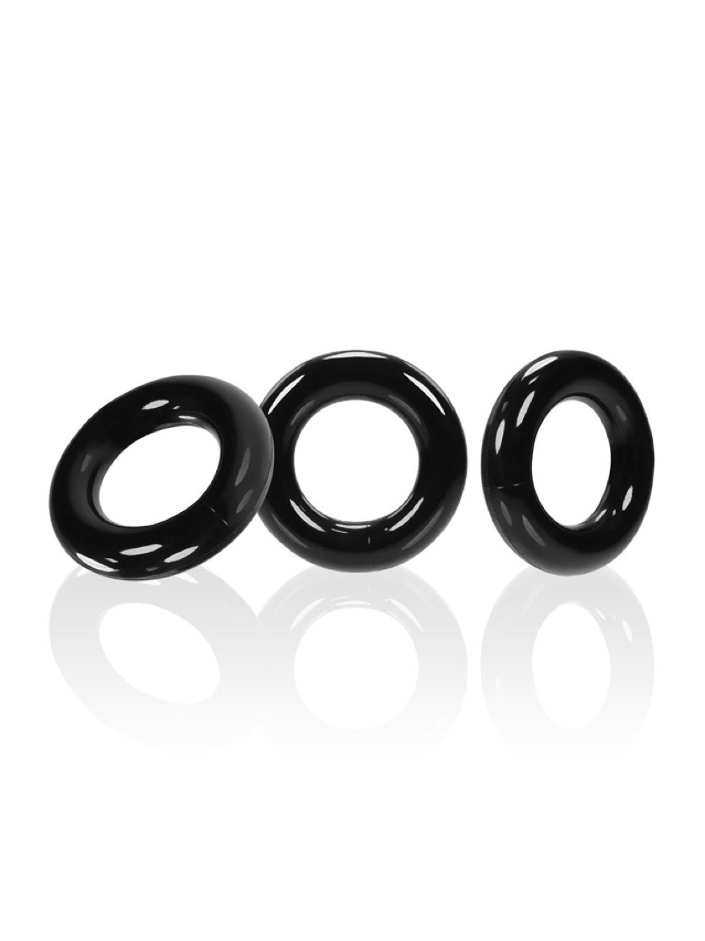 Oxballs | Willy Rings 3 Pack - Black